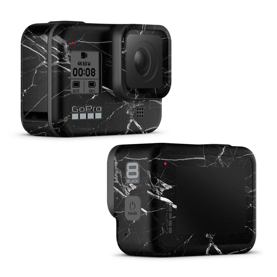 GoPro Hero 8 Black Marble Series Skins at WREKD Co.