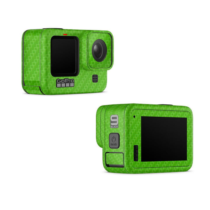 GoPro Hero 9 Black Carbon Series Skins at WREKD Co.