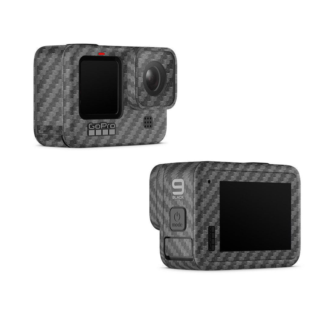 GoPro Hero 9 Black Carbon Series Skins at WREKD Co.