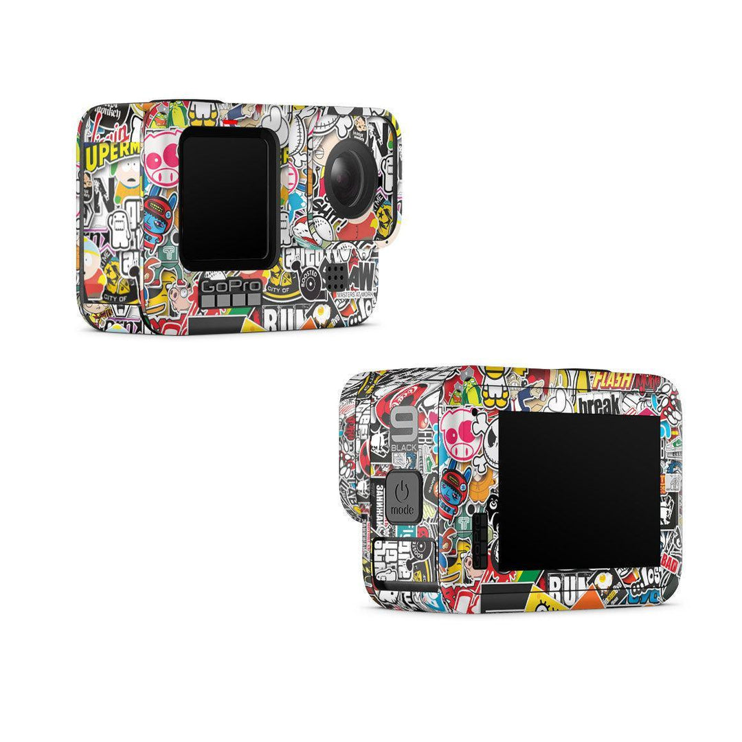 GoPro Hero 9 Black Designer Series Skins at WREKD Co.