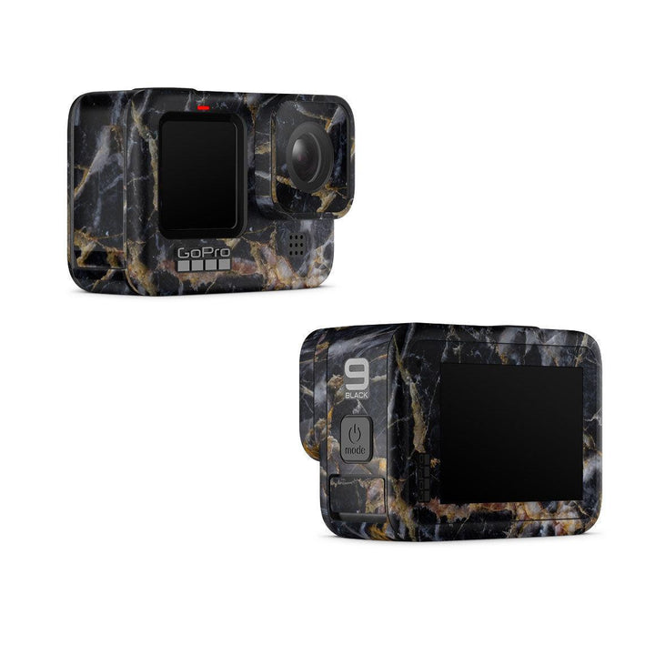 GoPro Hero 9 Black Marble Series Skins at WREKD Co.