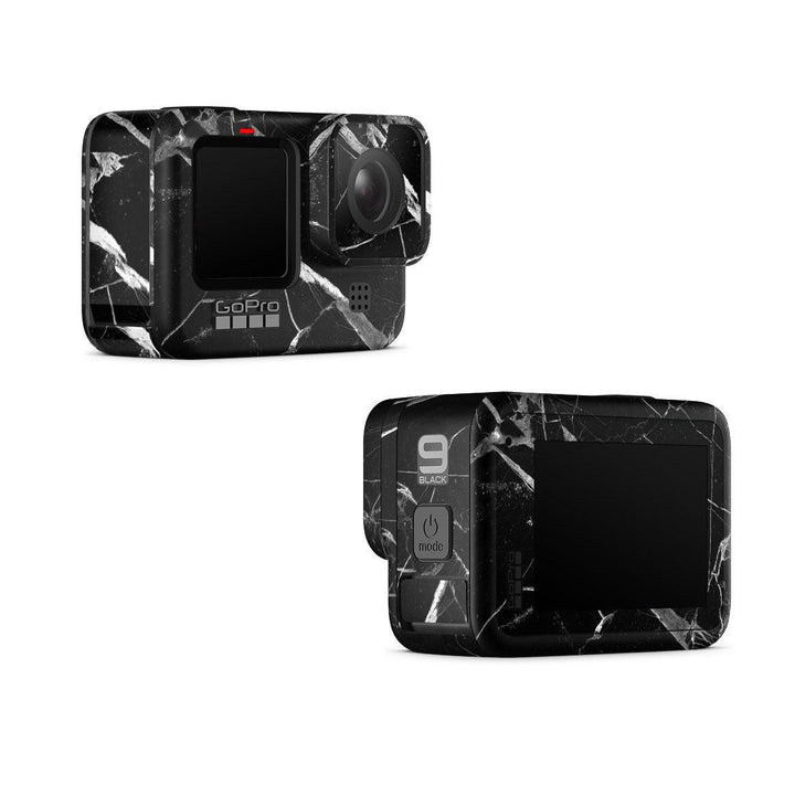 GoPro Hero 9 Black Marble Series Skins at WREKD Co.