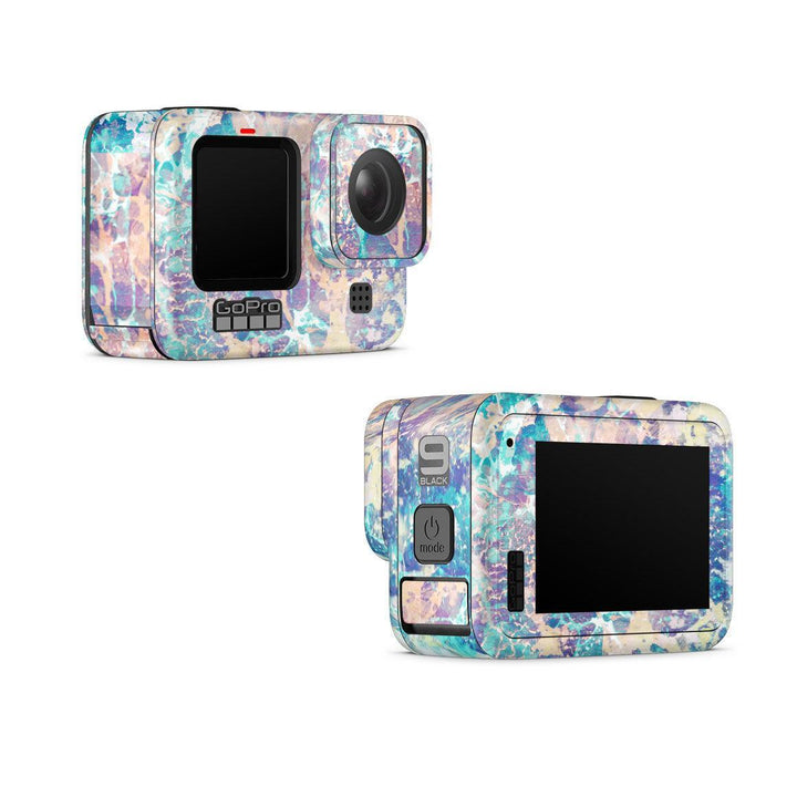 GoPro Hero 9 Black Marble Series Skins at WREKD Co.