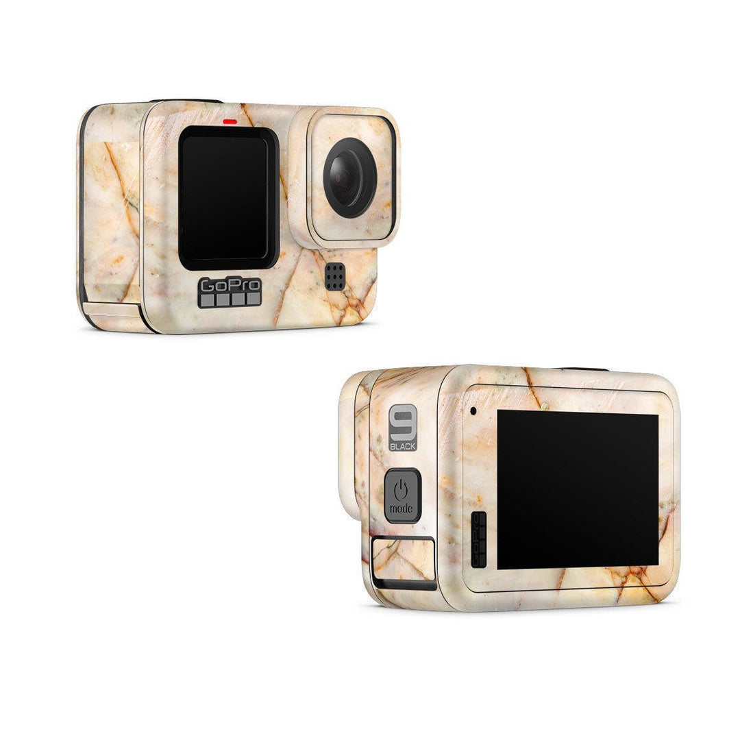 GoPro Hero 9 Black Marble Series Skins at WREKD Co.