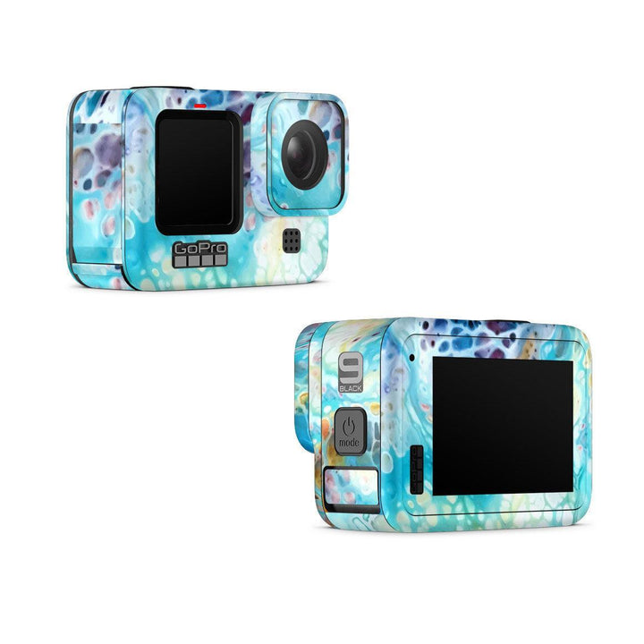 GoPro Hero 9 Black Oil Paint Series Skins at WREKD Co.