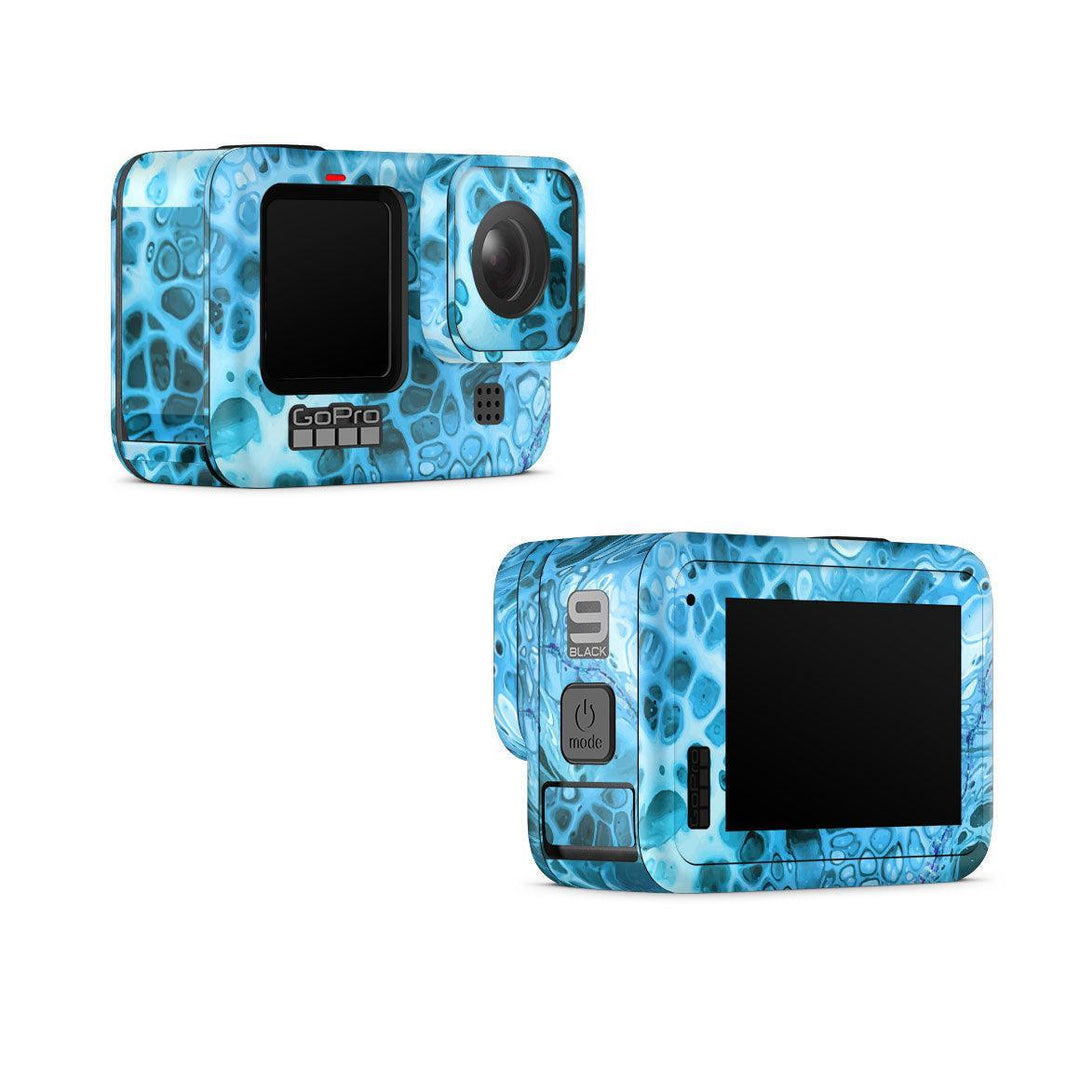 GoPro Hero 9 Black Oil Paint Series Skins at WREKD Co.