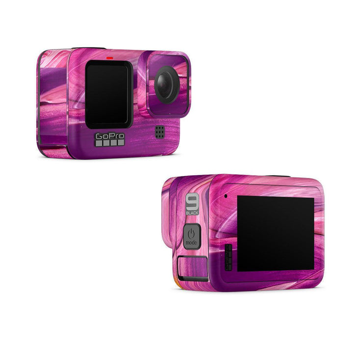 GoPro Hero 9 Black Oil Paint Series Skins at WREKD Co.