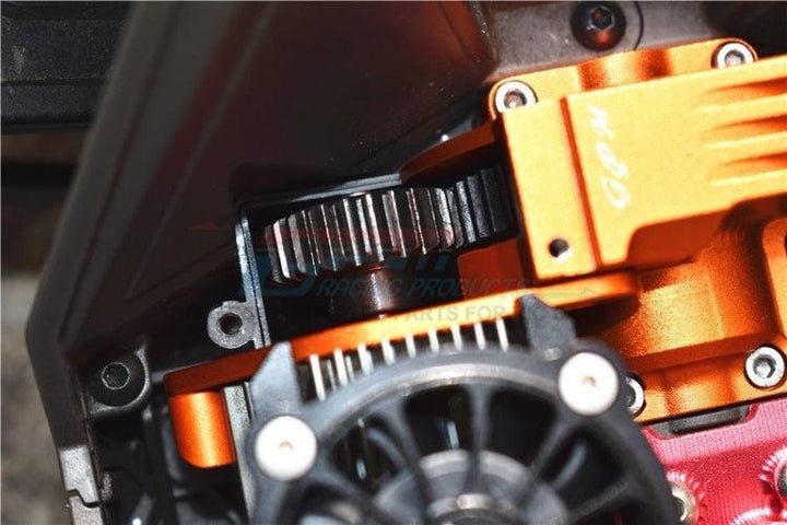 GPM TXMS017TS-BK Harden Steel 45 Motor Gear 17T Black Traxxas Maxx