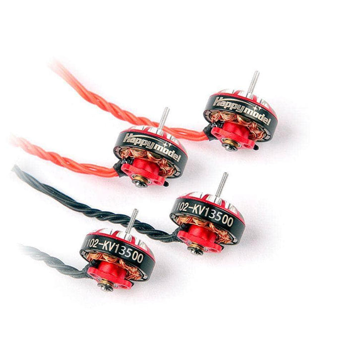 Motor Whoop/Micro HappyModel EX1102 de 13 500 Kv (eje de 1,5 mm) (paquete de 4)