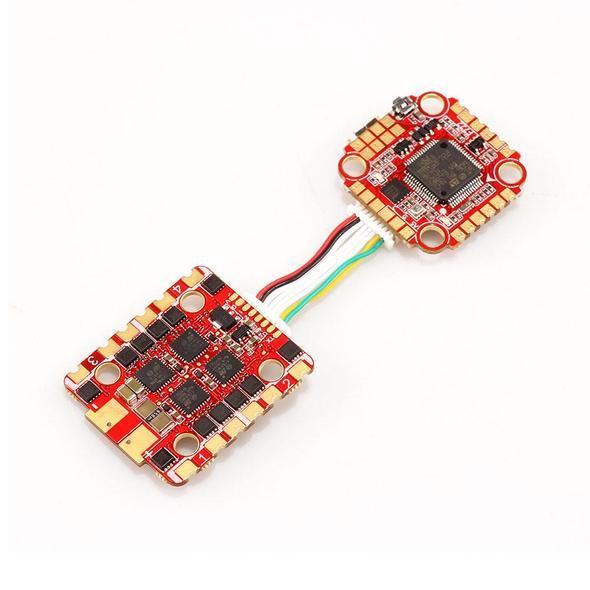 HGLRC Zeus F730 20x20mm Stack F722 Flight Controller w/ 3-6S 30A BL32 4in1 ESC at WREKD Co.