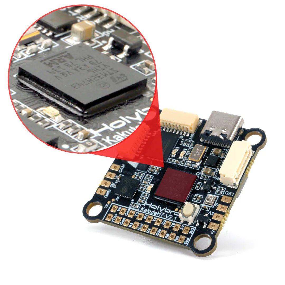 Holybro Kakute H7 V2 Flight Controller w/ Bluetooth - DJI PNP 30x30mm at WREKD Co.