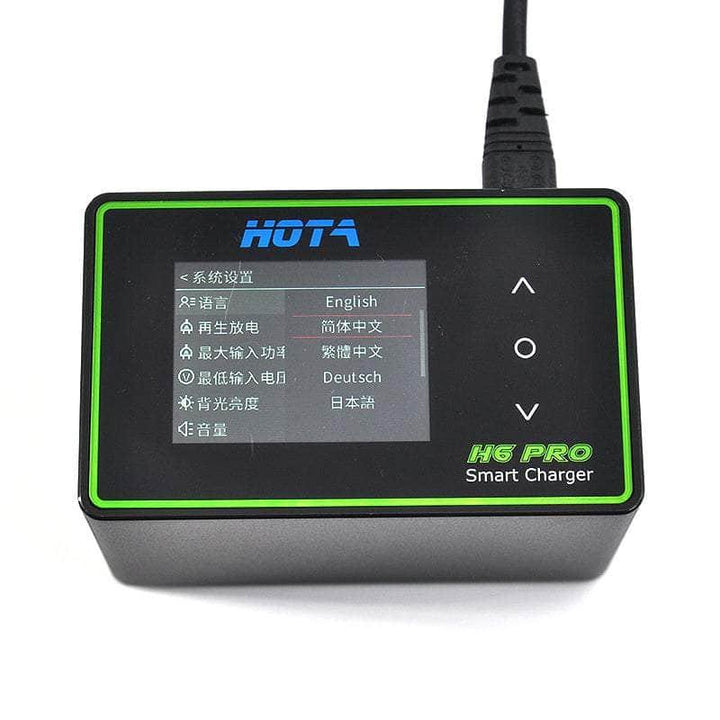 HOTA H6 Pro 700W 26A 1-6S AC/DC Smart Charger - Black at WREKD Co.