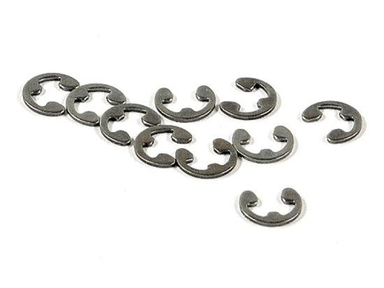 HPI Z243 E-Clip E3mm (10Pcs) Savage Sprint Super Wheely King