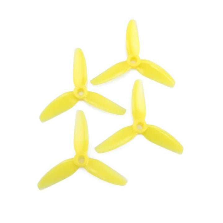 HQ Prop 3x3x3 PC Durable Tri-Blade 3" Prop 4 Pack (5mm Shaft) - Choose Your Color at WREKD Co.