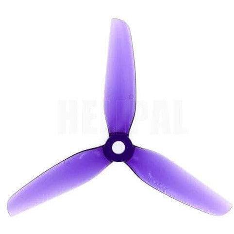 HQ Prop 4x3x3 Tri-Blade 4" Prop Pack 4 Pack - Light Purple at WREKD Co.