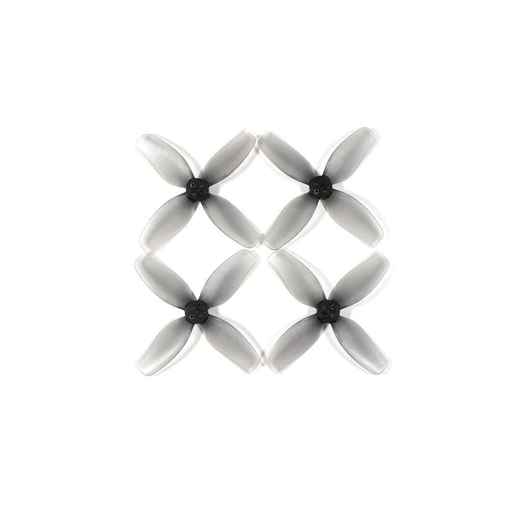 HQ Prop DT76MMX4 Quad-Blade 3" Cinewhoop Prop 4 Pack (1.5mm Shaft) - Grey at WREKD Co.