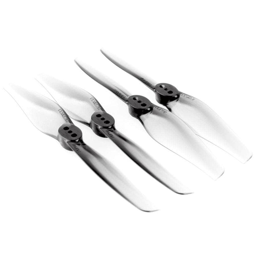 HQ Prop T3.5x2.2x2 Bi-Blade 3.5" Prop 4 Pack - Grey at WREKD Co.