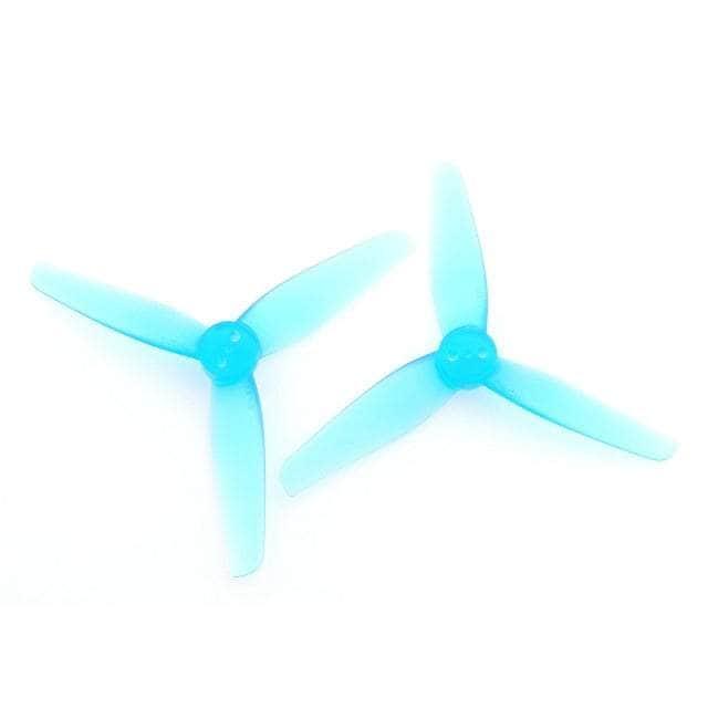 HQ Prop T3X2X3 Tri-Blade 3" Prop 4 Pack (1.5mm Shaft) - Choose Color at WREKD Co.