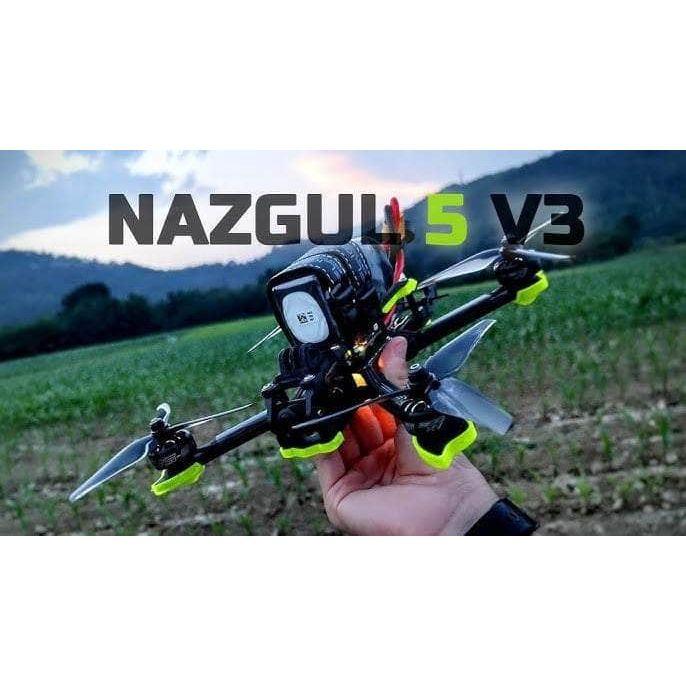 (PRE-ORDEN) iFlight BNF Nazgul5 V3 6S 5" Analógico Freestyle Quad - Elija Receptor