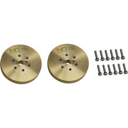 Hot Racing EDR10BPH Heavy Brass Wheel Hub /Pin Drive 75g EDR