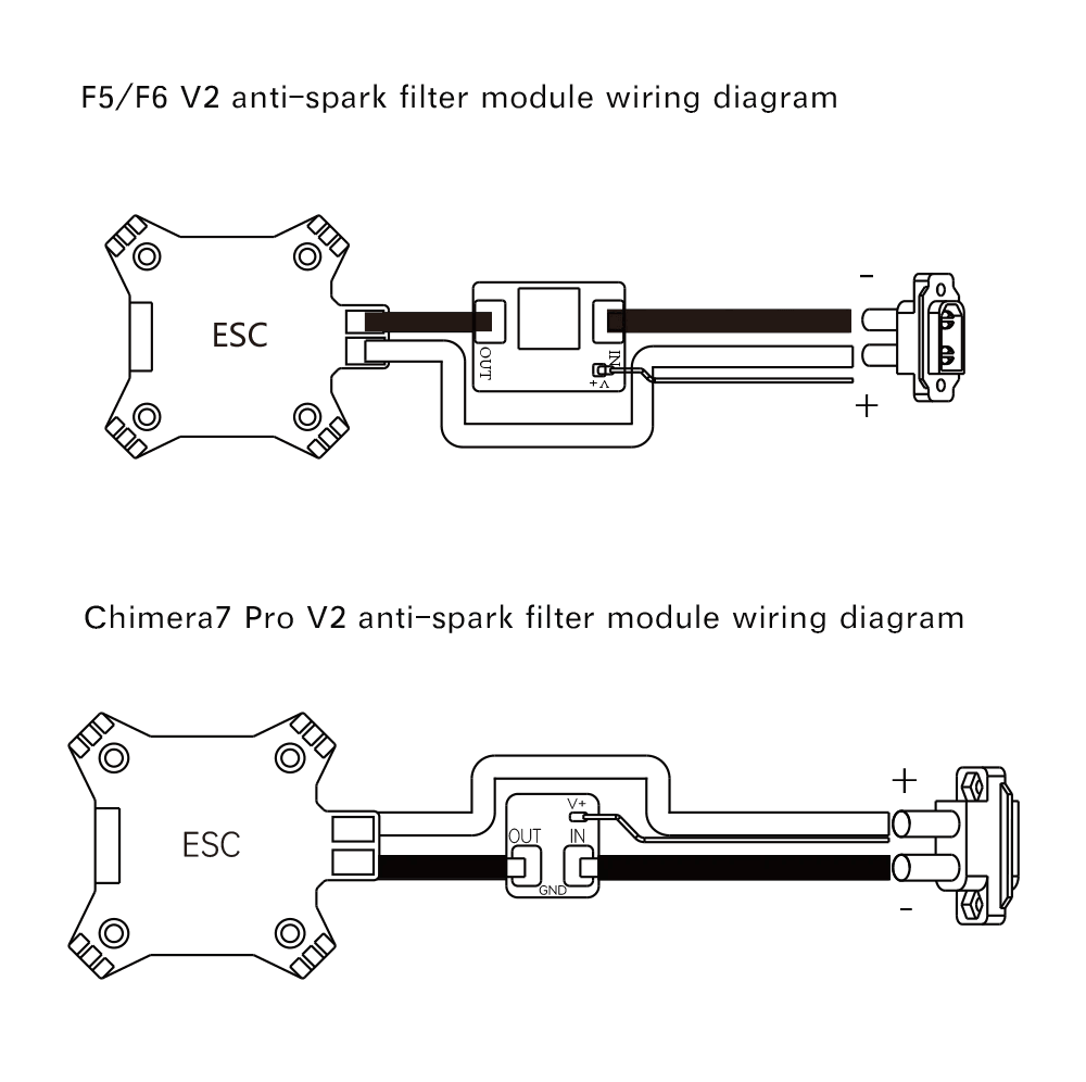 iFlight Anti Spark Filter (25x18mm) at WREKD Co.