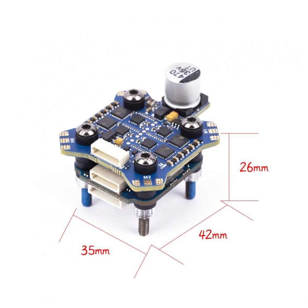 iFlight BLITZ Mini F4 Stack (55A ESC 4-in1 MPU6000) - 20x20mm at WREKD Co.