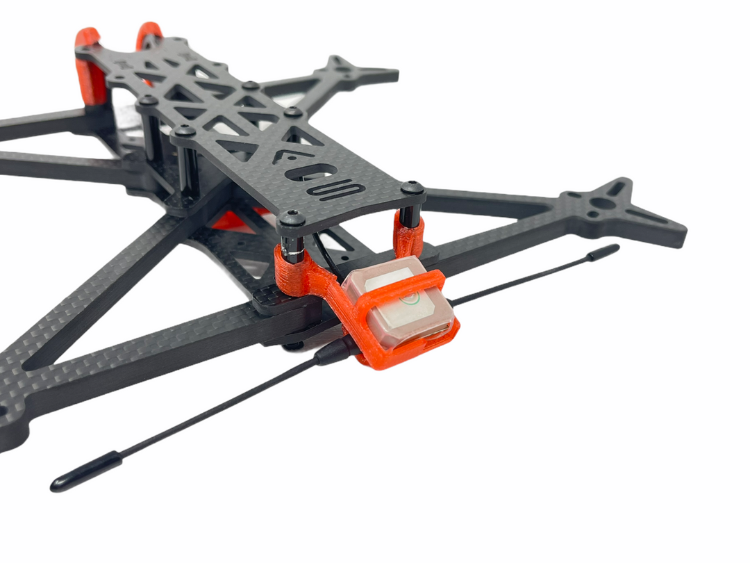 Soporte de montaje para módulo GPS HGLRC M80 con Immortal-T (solo impresión 3D)