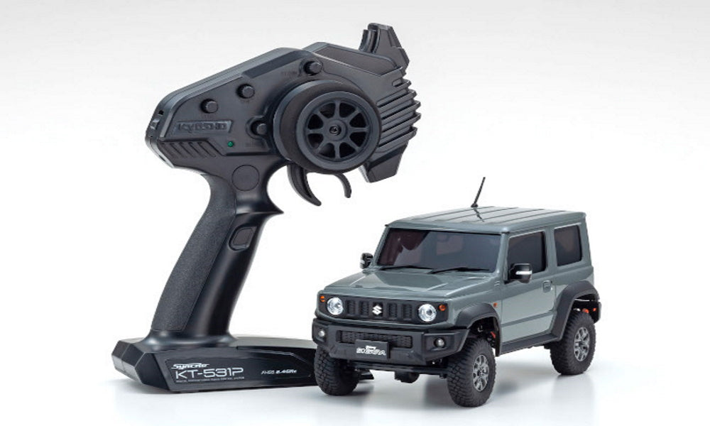 Kyosho 32523G Mini Z 4x4 Suzuki Jimny Sierra Medium Gray Ready Set