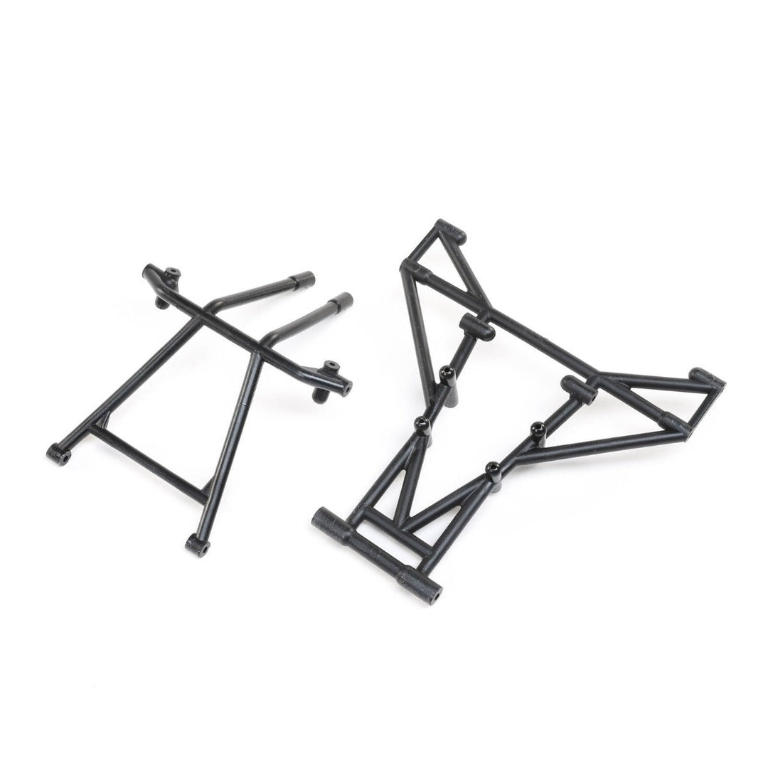 Losi LOS241056 Front & Upper Cage Bars Black LMT Mega