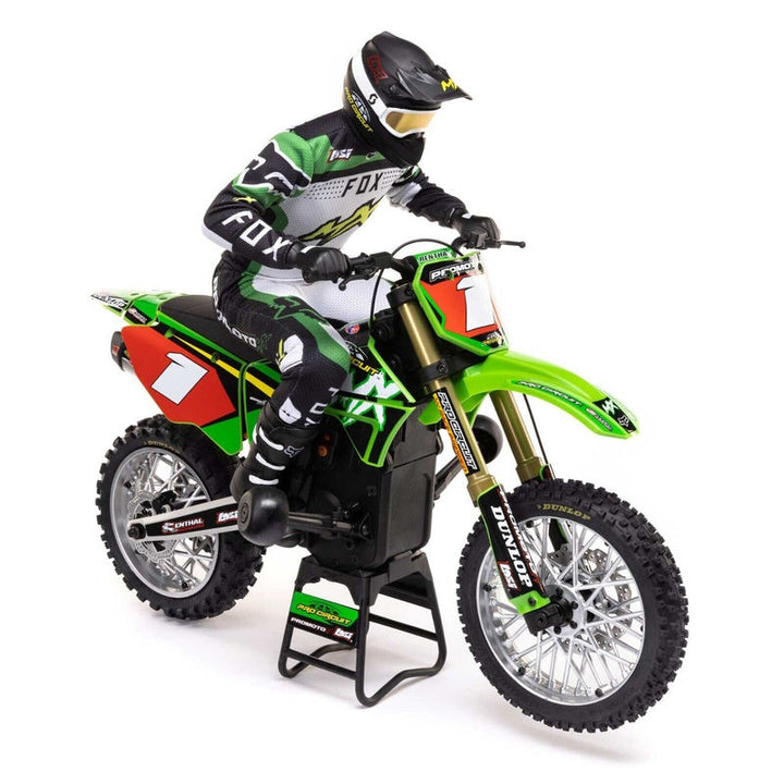 LOSI LOS06002 1/4 Promoto-MX Motorcycle RTR w/ Battery & Charger, Pro Circuit