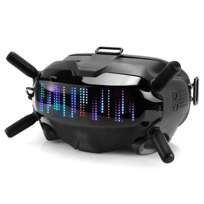 Lumenier CYBERMECH LED Visor for DJI FPV Goggles at WREKD Co.