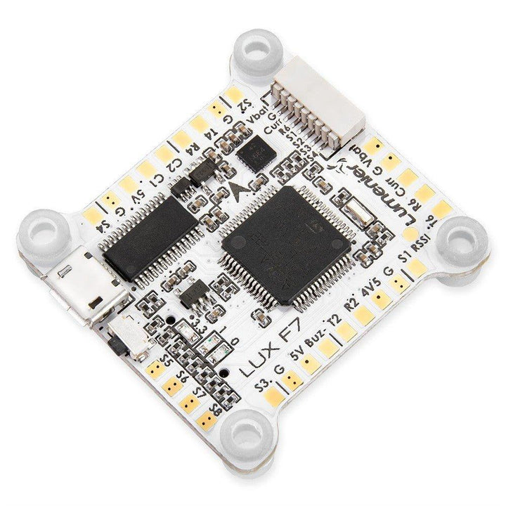 Lumenier LUX F7 Ultimate Flight Controller (Dual Gyros) - 30x30mm at WREKD Co.