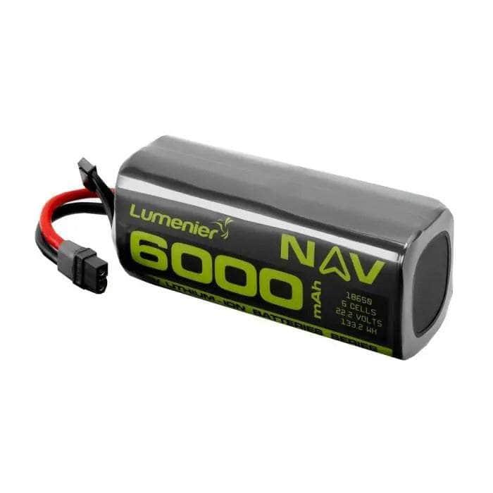 Lumenier NAV 22.2V 6S 18650 6000mAh 10C Li-Ion Battery - XT60 at WREKD Co.