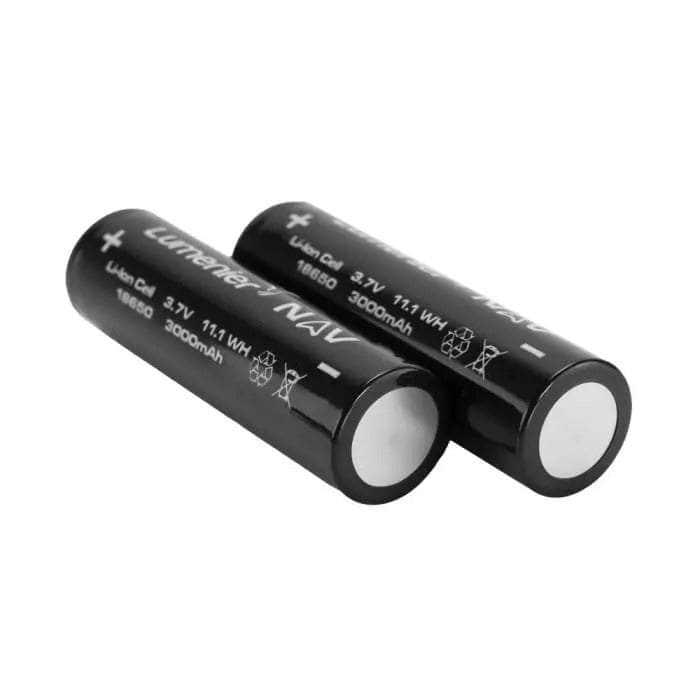 Lumenier NAV 3000mAh 18650 Li-Ion Battery 2 Pack at WREKD Co.