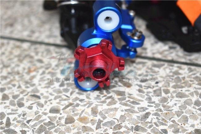 GPM ALUMINUM WHEEL HEX (+6MM) Arrma Infraction Limitless Mojave Senton RED