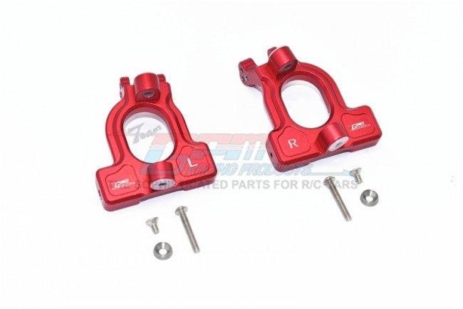 GPM MAKS019-RED ALUMINUM FRONT C HUBS ARRMA 1/10 KRATON 4S BLX