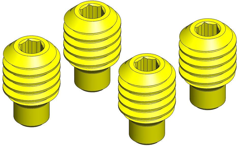 MIP 99060 HW/SHSS M4x.099 Pin Screw (4) Slash