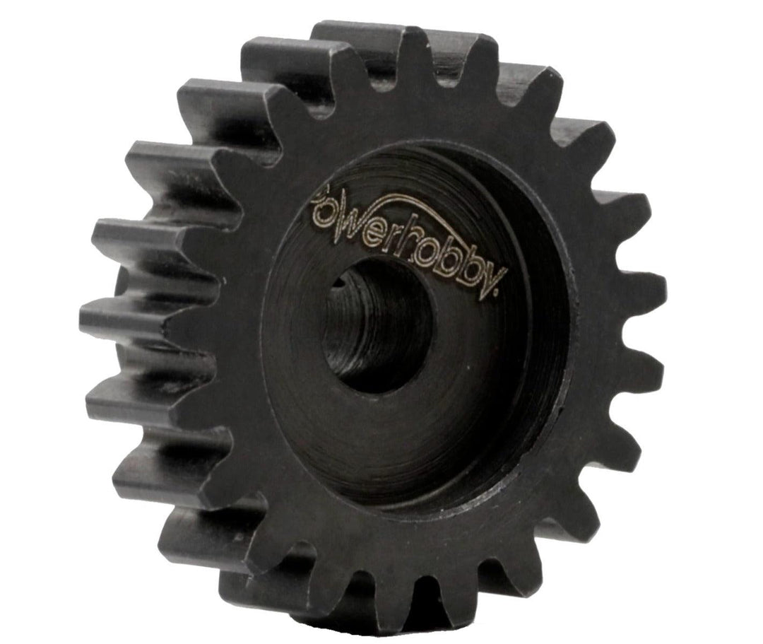 Powerhobby Hardened Steel 19T Mod1 5mm Pinion Gear Mod 1 Speed Run / Drag Racing
