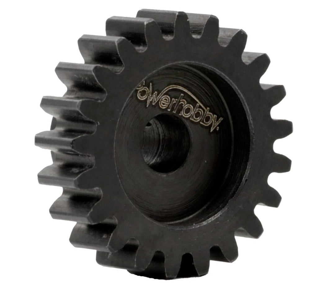Powerhobby Hardened Steel 19T Mod1 8mm Pinion Gear MOD 1 Speed Run / Drag Racing
