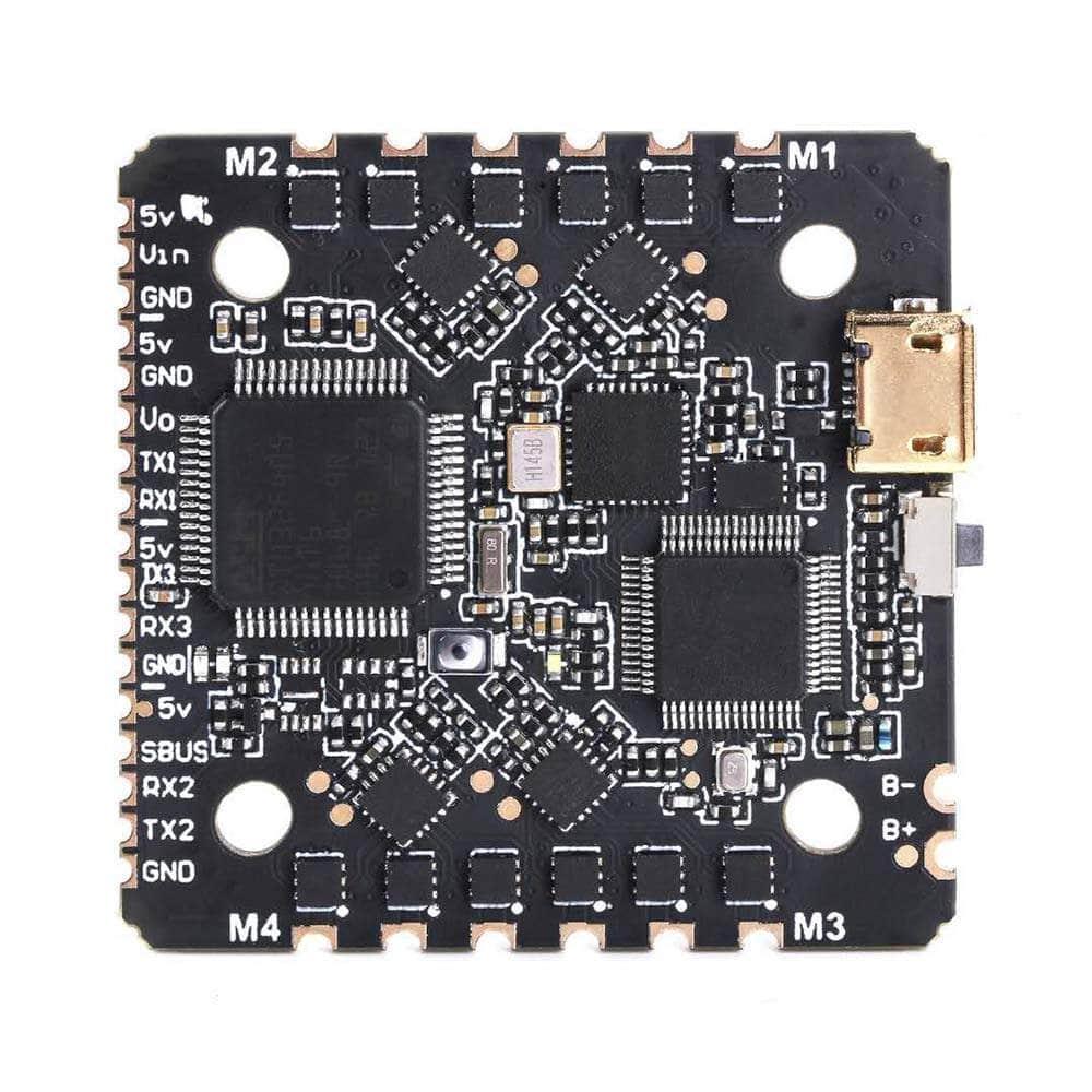 NamelessRC Super AIO Whoop Style Flight Controller w/ 8Bit 15A ESC w/ DVR at WREKD Co.