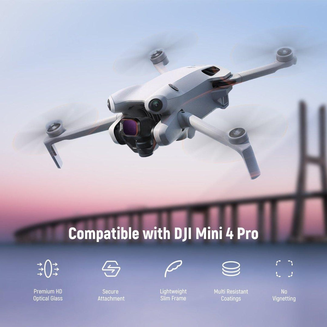 NEEWER 4 Pack ND & CPL Filters Set for DJI Mini 4 Pro at WREKD Co.