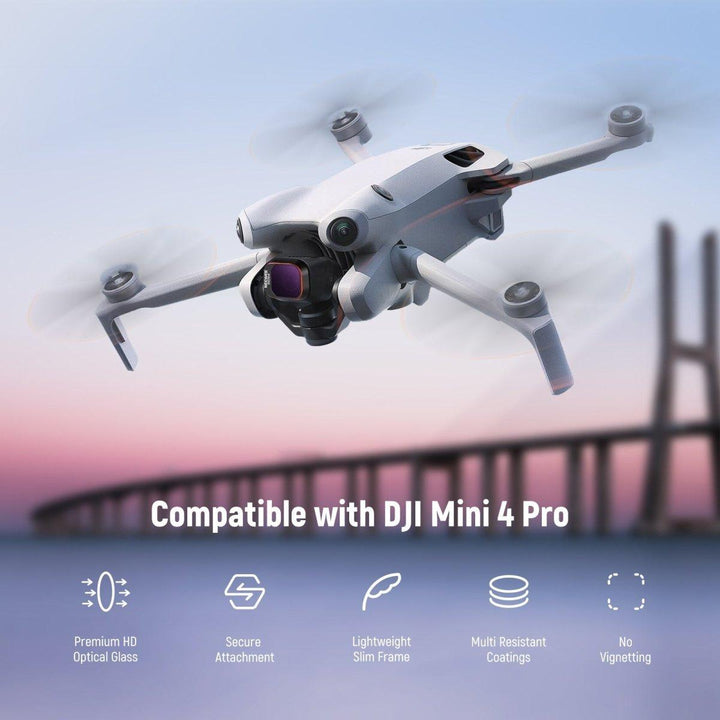 NEEWER 4 Pack ND & CPL Filters Set for DJI Mini 4 Pro at WREKD Co.