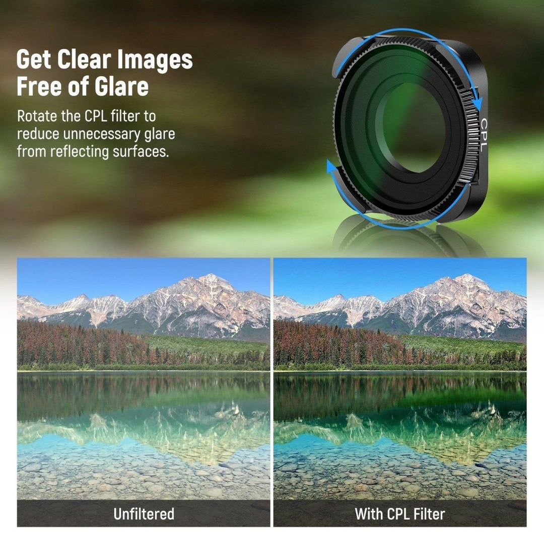 NEEWER 4 Pack ND Filter Set Compatible with GoPro Hero 12/11/10/9 at WREKD Co.