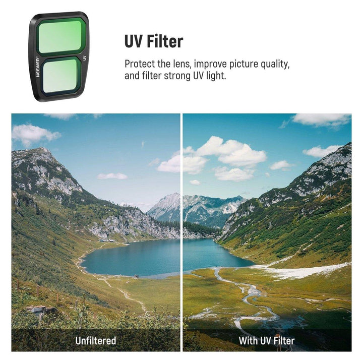 NEEWER 6 Pack ND CPL UV Filter Set for DJI Air 3 at WREKD Co.