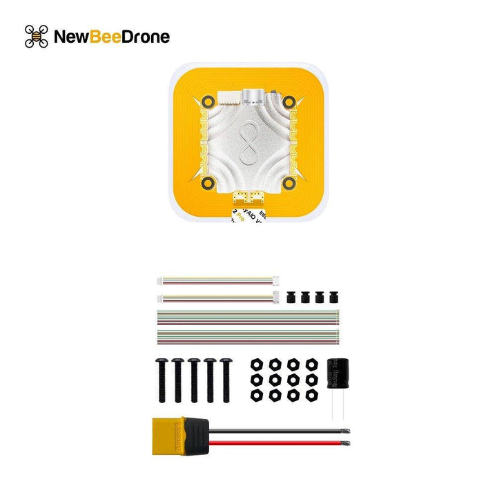 NewBeeDrone Infinity AIO V2 Pro F7 BLHeli32 55A AIO Flight Controller - 30x30mm at WREKD Co.