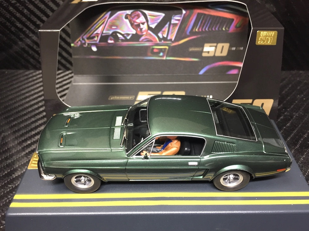 Pioneer BULLITT Ford Mustang 50th Anniversary Scalextric 1/32 Slot Car DPR P085