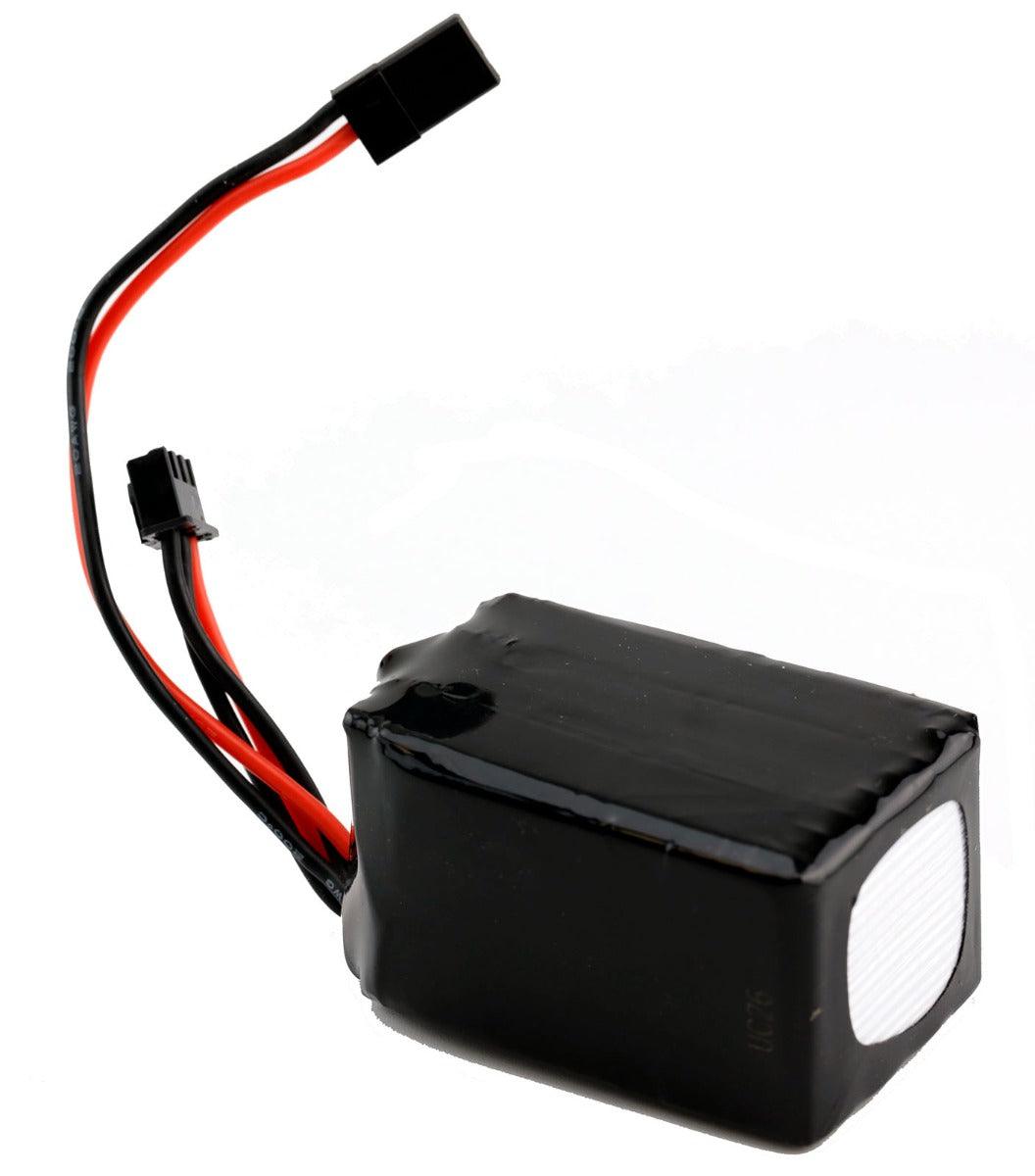 Powerhobby lipo Hump Battery Pack 2s 7.4v 2600mah 5c receiver w Servo Connector