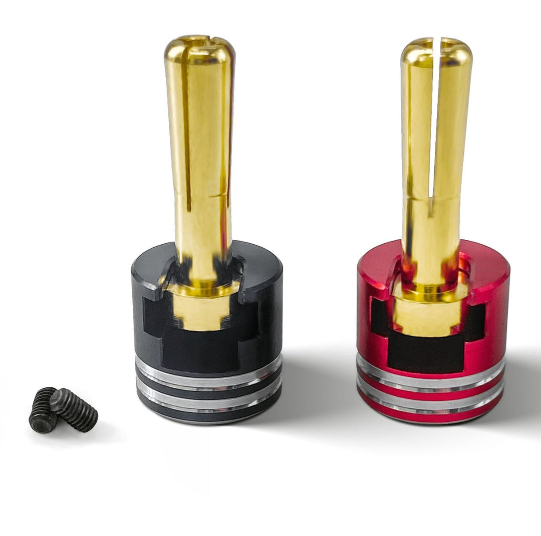 Powerhobby Heatsink Bullet Plug Grips w/4mm Bullets