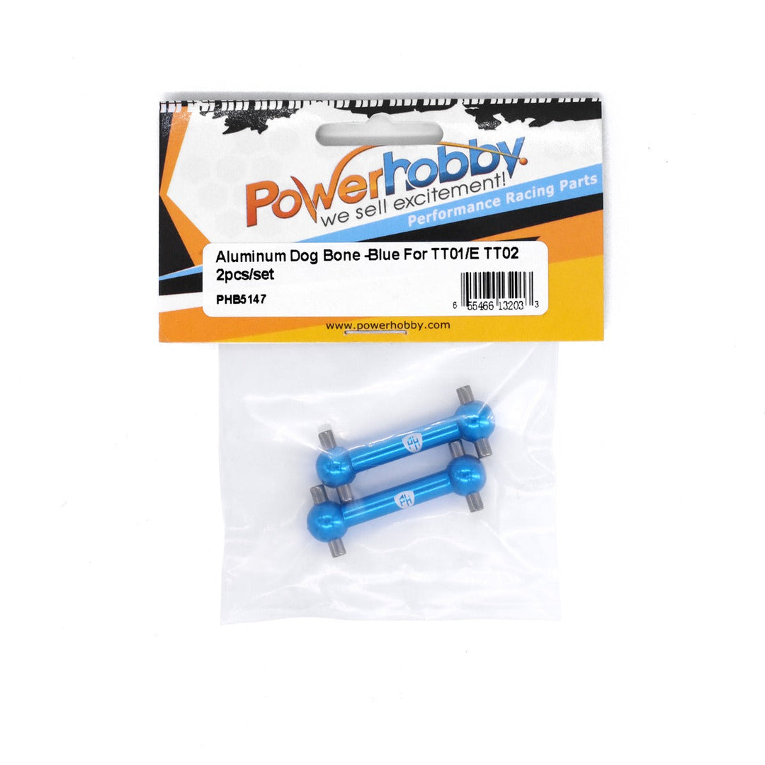 Powerhobby Aluminum Dog Bone Tamiya TT01 / TT02 (2)
