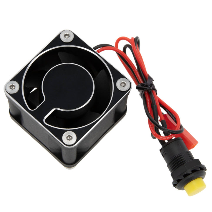 Powerhobby 4028 ESC Cooling Fan Hobbywing MAX6 MAX8 Arrma 6S Firma Black